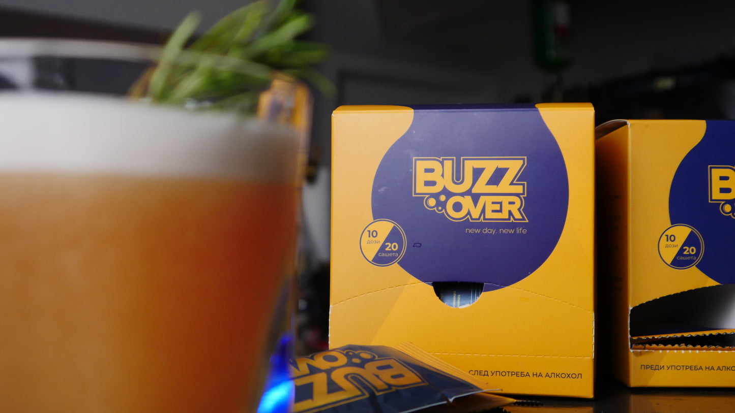 BuzzOver: Твоята тайна срещу махмурлука